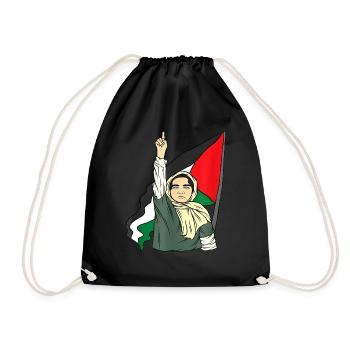 Palestine Liberté libre Liberté Gaza - Sac de sport léger - noir - Devant