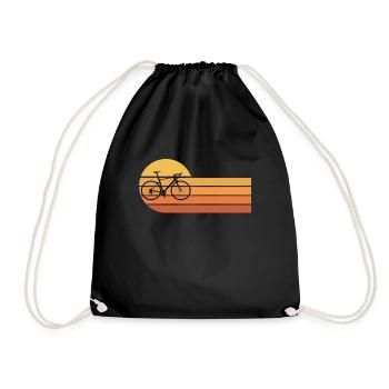 Gravelbike Gravel Vélo de course Vélo - Sac de sport léger - noir - Devant