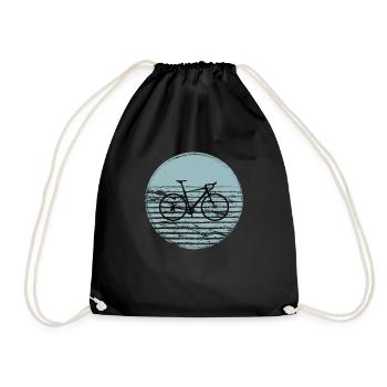 Gravelbike Gravel Vélo de course Vélo - Sac de sport léger - noir - Devant