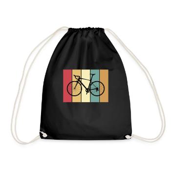 Gravelbike Gravel Vélo de course Vélo - Sac de sport léger - noir - Devant