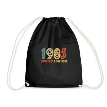 Limited edition 1985 - Drawstring Bag - black - Front