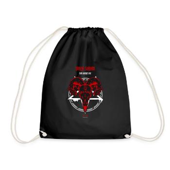 Nur Satan kann mich designen - Turnbeutel - Schwarz - Vorne