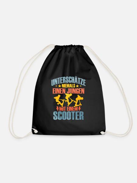 Scooter - Turnbeutel - Schwarz