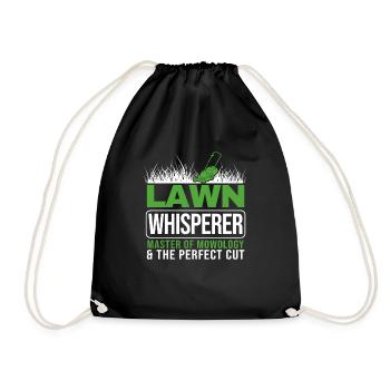Lawn Whisper Groundskeeper Landscaper Gardener - Sac de sport léger - noir - Devant