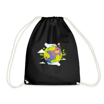 Changement climatique - Sac de sport léger - noir - Devant
