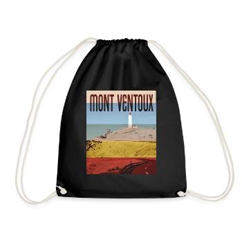 Mont Ventoux Cycliste Montagne Alpes France - Sac de sport léger - noir - Devant