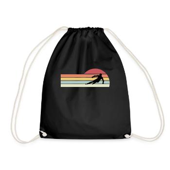 Ski Sports d’hiver Ski - Sac de sport léger - noir - Devant