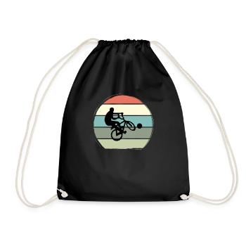 Radball Sport Bike - Drawstring Bag - black - Front