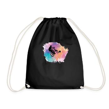 Radball Sport Bike - Drawstring Bag - black - Front