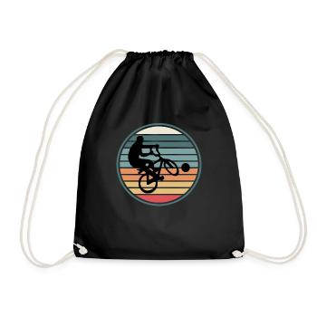 Radball Sport Bike - Drawstring Bag - black - Front