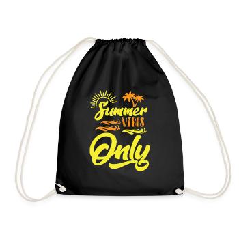 SUMMER - Turnbeutel - Schwarz - Vorne