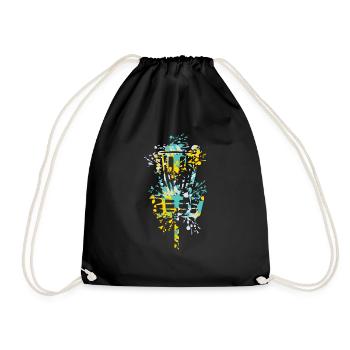 Disc golf Frisbee - Sac de sport léger - noir - Devant