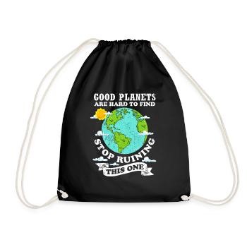 Protection du climat Changement climatique Crise climatique Écologie - Sac de sport léger - noir - Devant