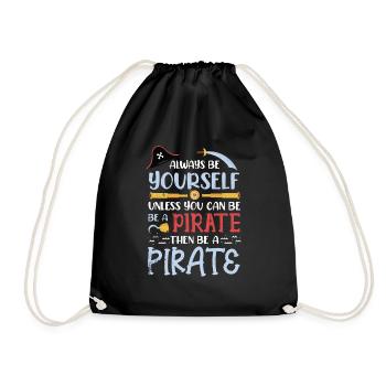 Pirat - Sac de sport léger - noir - Devant