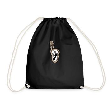 Scie à chaîne Mousqueine - Sac de sport léger - noir - Devant