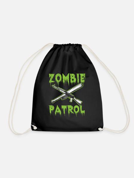 Zombie Patrolie - Sac de sport léger - noir