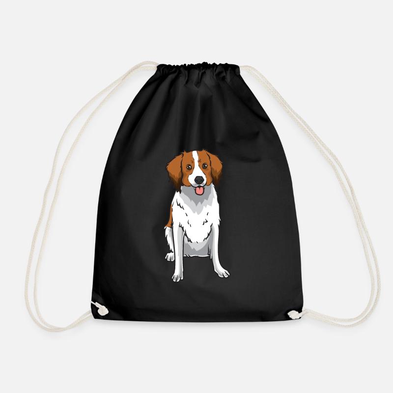 Nederlandse Kooikerhondje - Turnbeutel - Schwarz