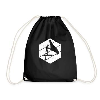 Hydrofoil Wingfoiling Kiten Wingfoil Foilwing Kite - Sac de sport léger - noir - Devant