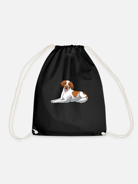 Epagneul Breton - Sac de sport léger - noir