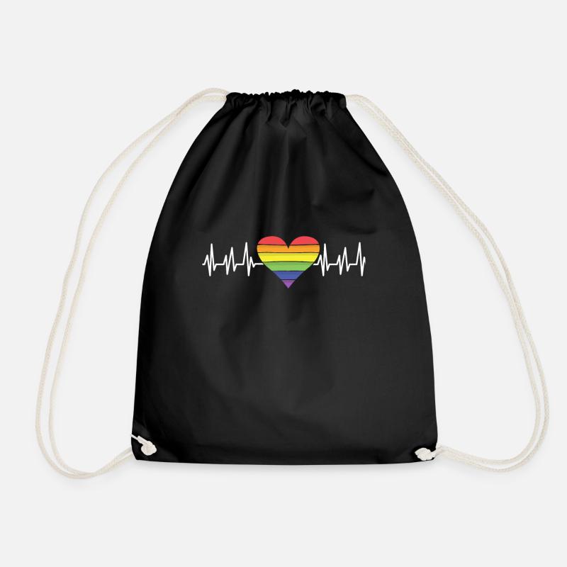 LGBT - Sac de sport léger - noir