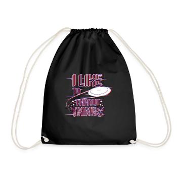 Frisbee throw things - Sac de sport léger - noir - Devant