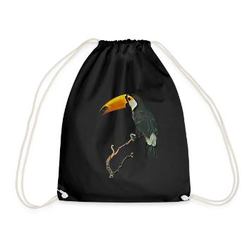 Cadeau de Tukan - Sac de sport léger - noir - Devant