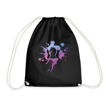 Échecs d’échecs jeu d’échecs - Sac de sport léger - noir - Devant
