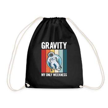 jambes de conception pour un ami avec un - Sac de sport léger - noir - Devant