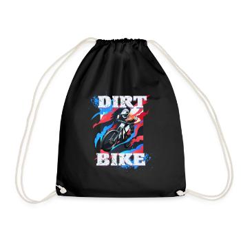 DOWNHILL DIRT BIKE - Sac de sport léger - noir - Devant