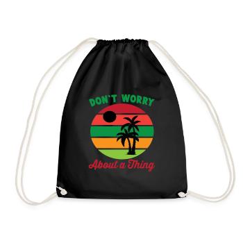 Reggae - Sac de sport léger - noir - Devant