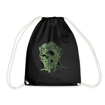 Zombie - Drawstring Bag - black - Front