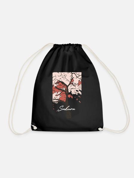 Sakura - Sac de sport léger - noir