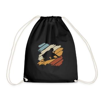 Roofer - Drawstring Bag - black - Front