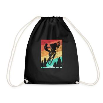 Motoneige motoneige - Sac de sport léger - noir - Devant