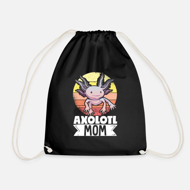 Axolots Lover Pet Animal Axolotl - Turnbeutel - Schwarz