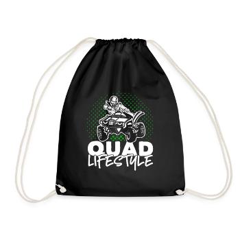 Quad ATV quad conduite tout-terrain quad conduite quad - Sac de sport léger - noir - Devant