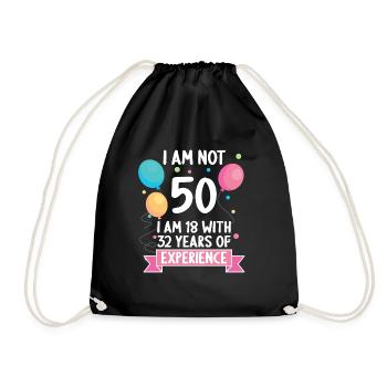 50 ans 50 ans 50 ans 50 ans 50 ans - Sac de sport léger - noir - Devant