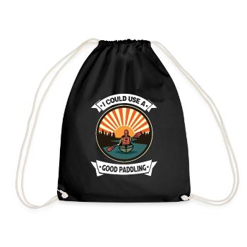 I COULD USE A GOOD PADDING - Sac de sport léger - noir - Devant