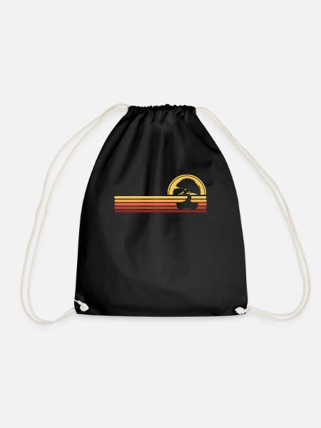 Bonsai - Drawstring Bag - black