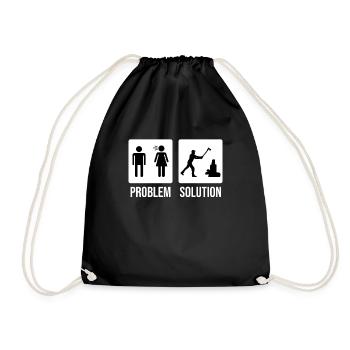 Problème de bûcheron Solution Coupe de bois - Sac de sport léger - noir - Devant