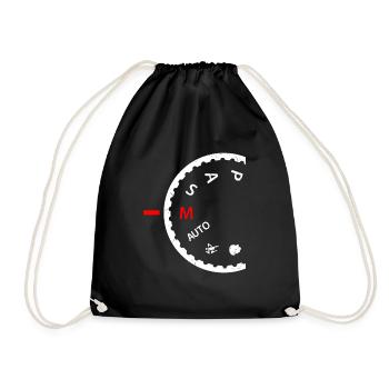 Photographe Photographie Appareil photo Photographe Cadeau - Sac de sport léger - noir - Devant