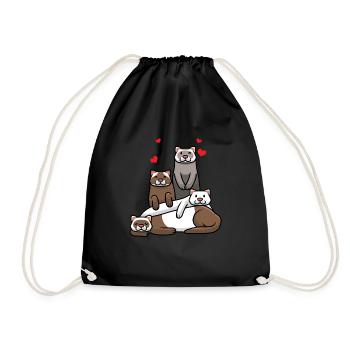 Furet Frett - Sac de sport léger - noir - Devant