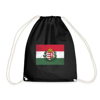 Hongrie - Sac de sport léger - noir - Devant