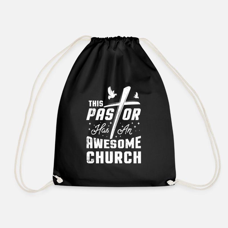 Pastor - Turnbeutel - Schwarz