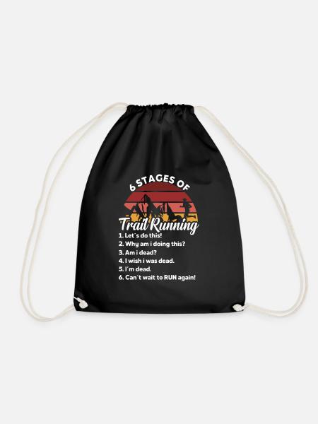6 étapes de Trail running pour Trail Runner - Sac de sport léger - noir