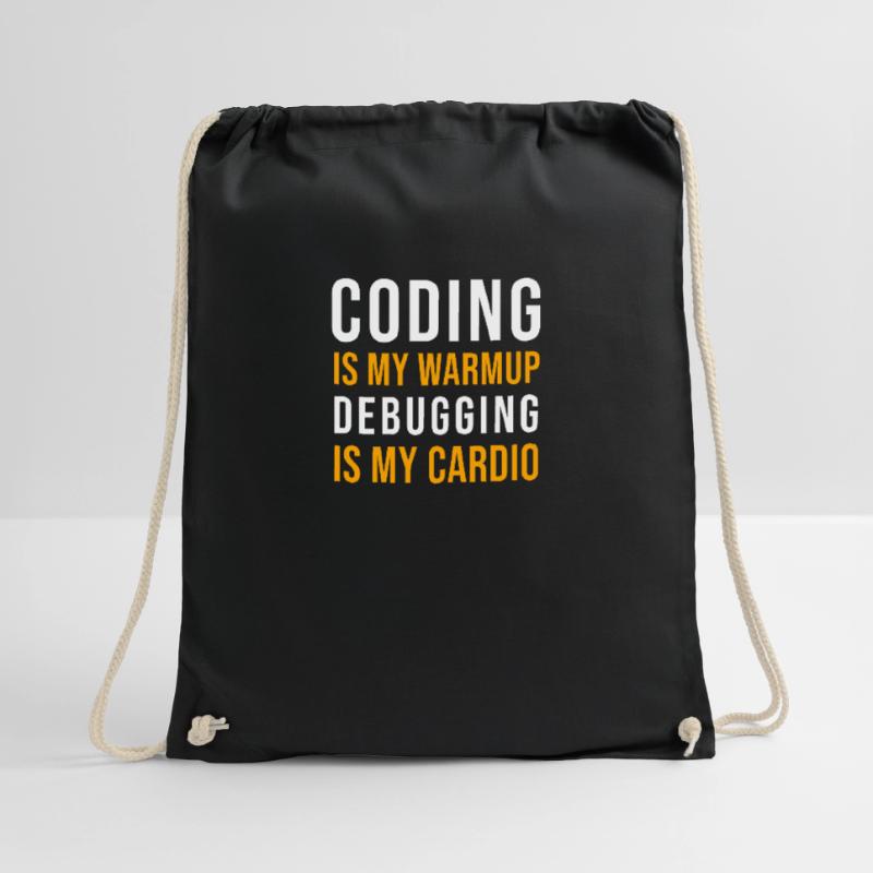 Informatiker Programmierer Coding Debugging Spruch Turnbeutel