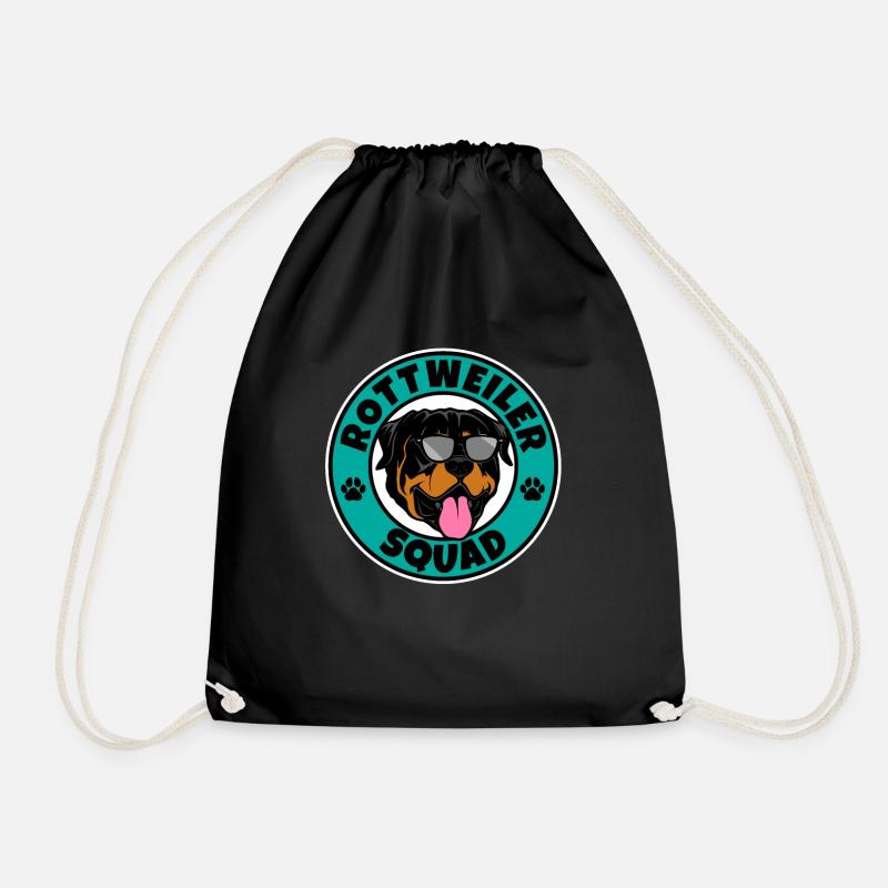 Rottweiler Squad I Dog Lover I Rottweiler - Turnbeutel - Schwarz