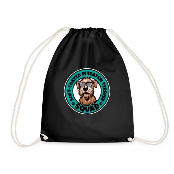 Soft-Coated Wheaten Terrier Squad I Dog Lover - Turnbeutel - Schwarz - Vorne