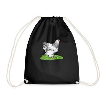 Brahma ChickenS I Chicken Poultry Motif pour - Sac de sport léger - noir - Devant