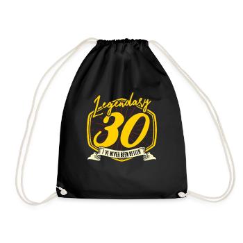Légende du 30e anniversaire Légendaire 30 ans - Sac de sport léger - noir - Devant